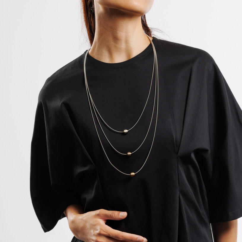 Planet Long Necklace