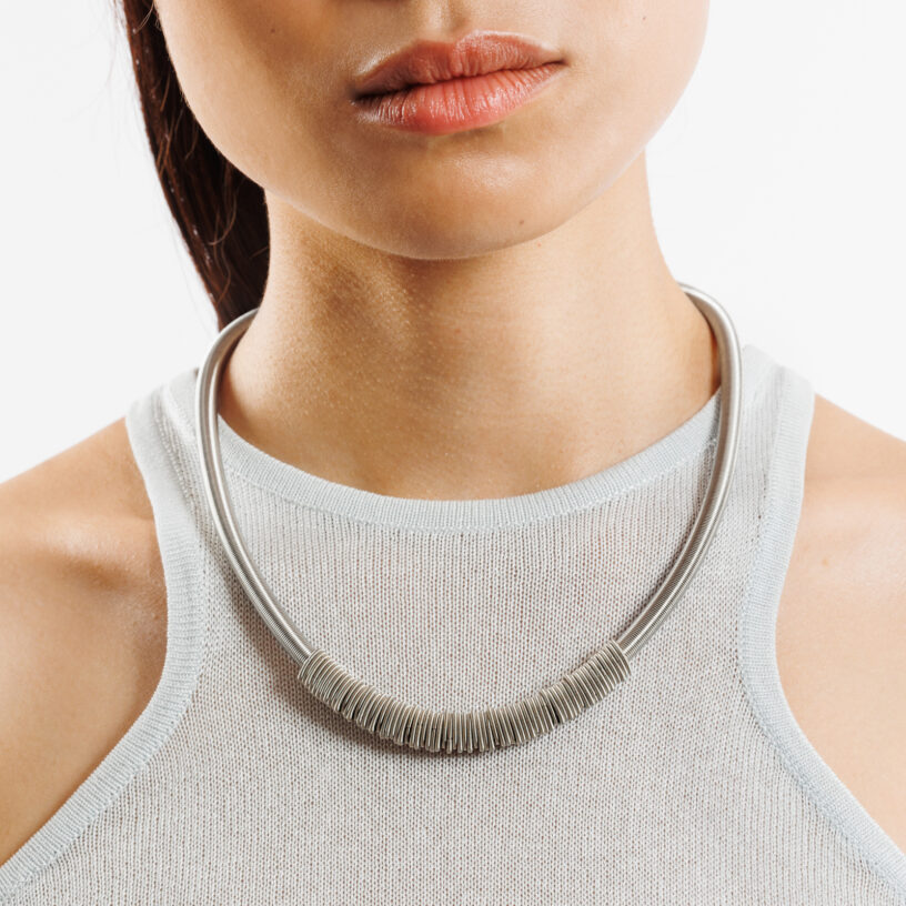Flow Steel Necklace